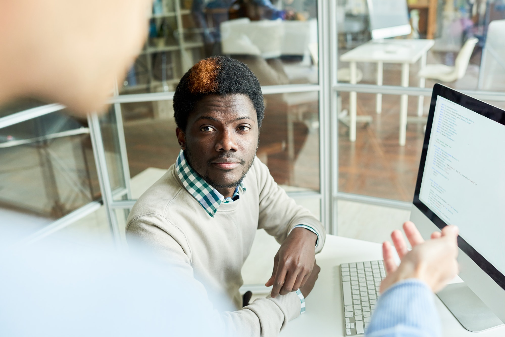 Young African Programmer in Training